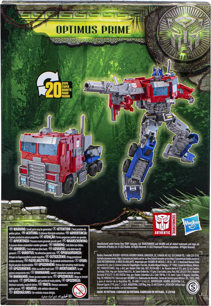 Hasbro Transformers Rise of the Beasts Optimus Prime Voyager - Multi - afbeelding 6 van 6