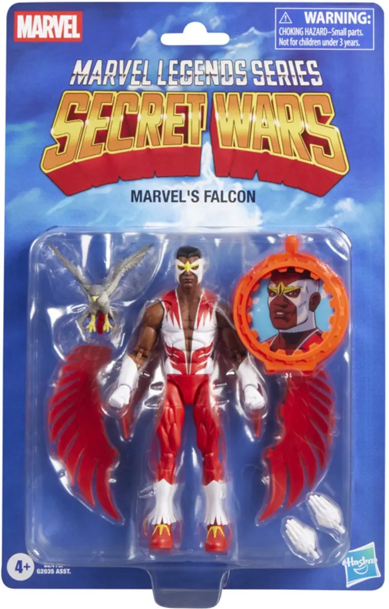Marvel Legends Series Secret Wars Marvel’s Falcon - HASG2416 - 6 Inch Actiefiguur - Rood