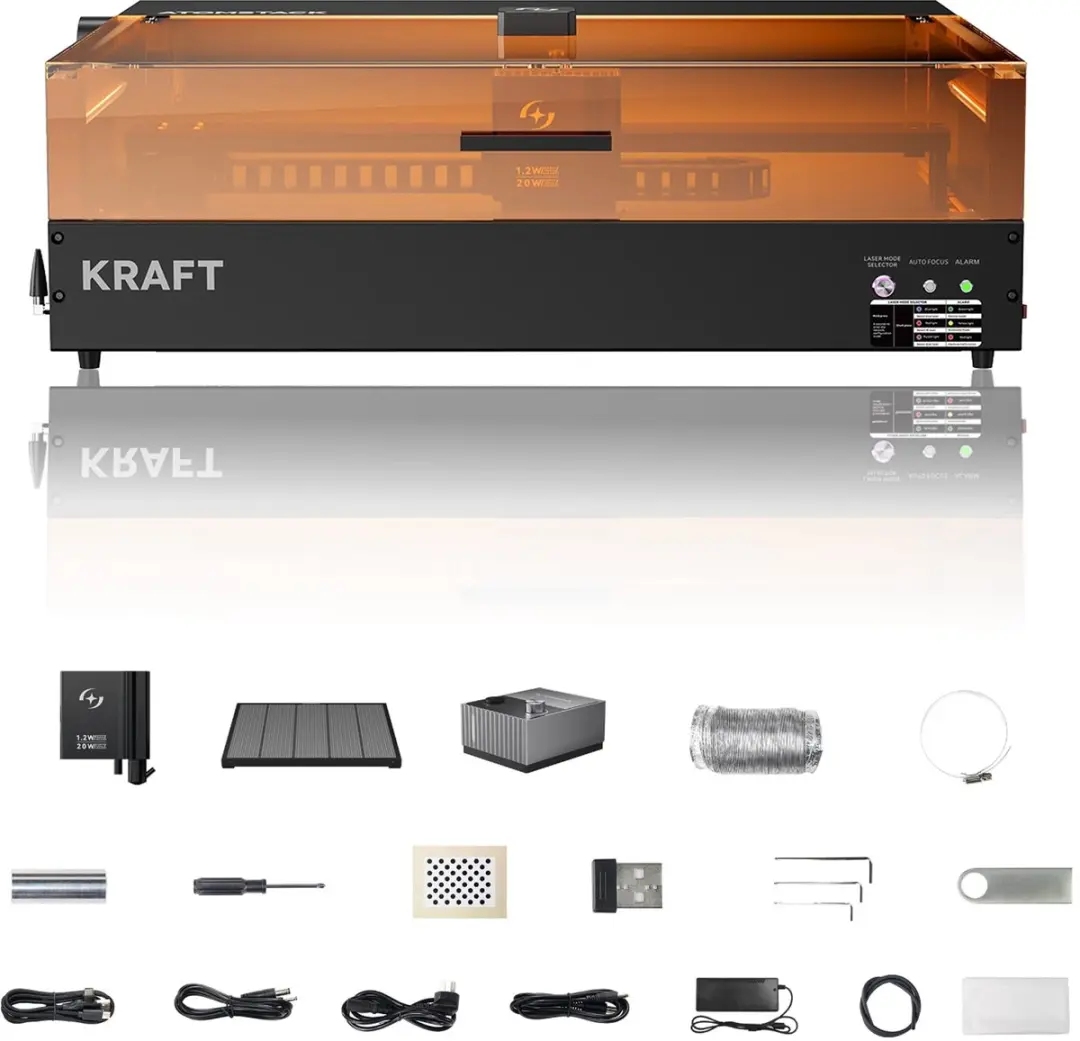 AtomStack Kraft 40 W Lasersnijder Autofocus