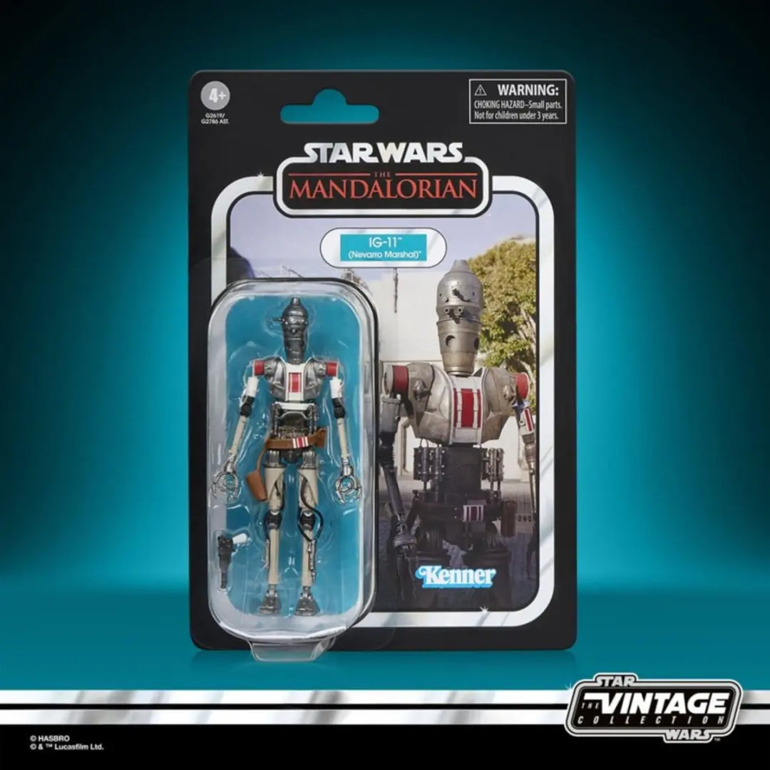 Hasbro Star Wars The Mandalorian Vintage Collection IG-11 - 10cm - Nevarro Marshal