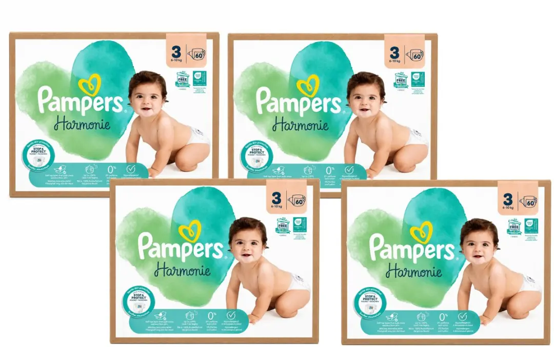 Pampers Harmonie Maat 3 - 240 Stuks