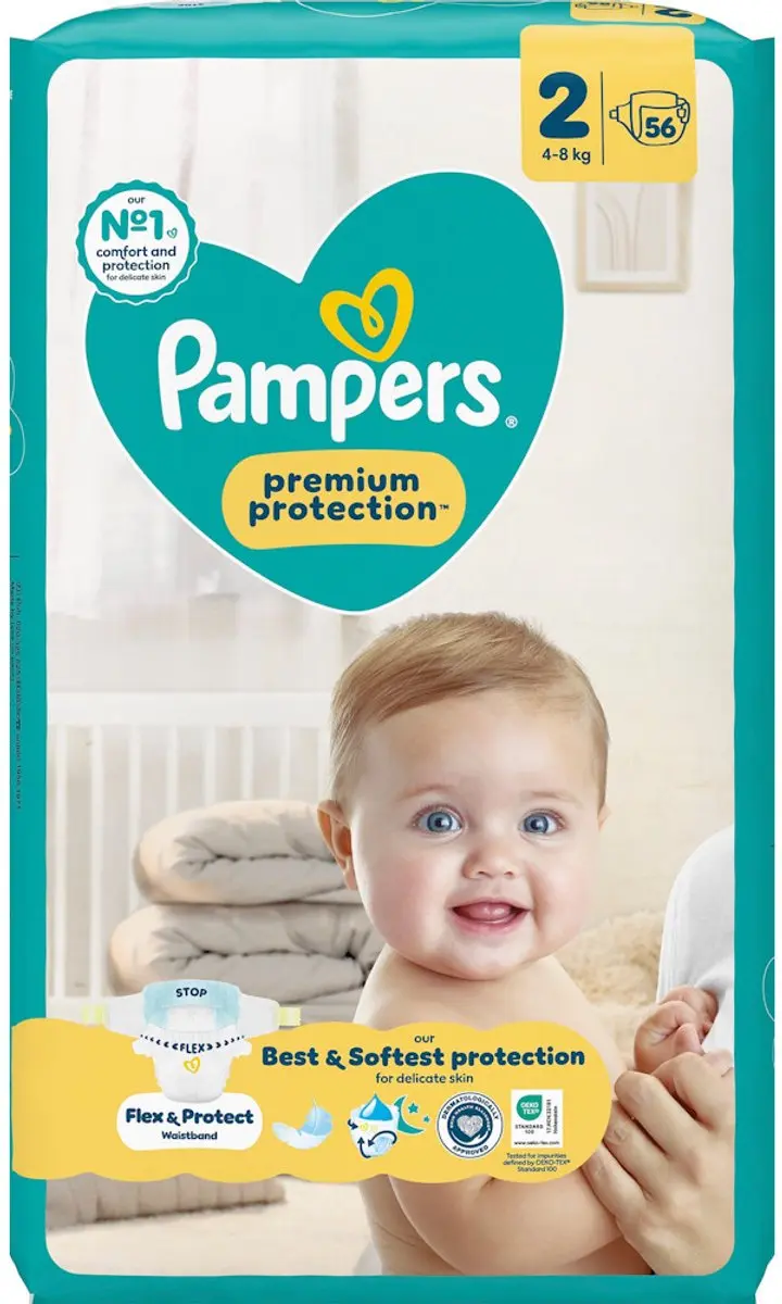 Pampers Premium Protection Luiers Maat 2 4-8kg