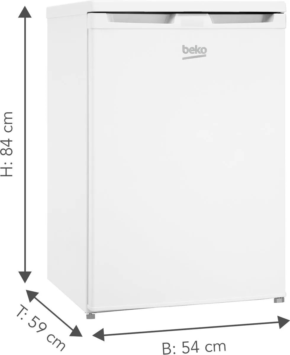 Beko FSE1175N Diepvriezer - 95L - 3 Vakken - Wit