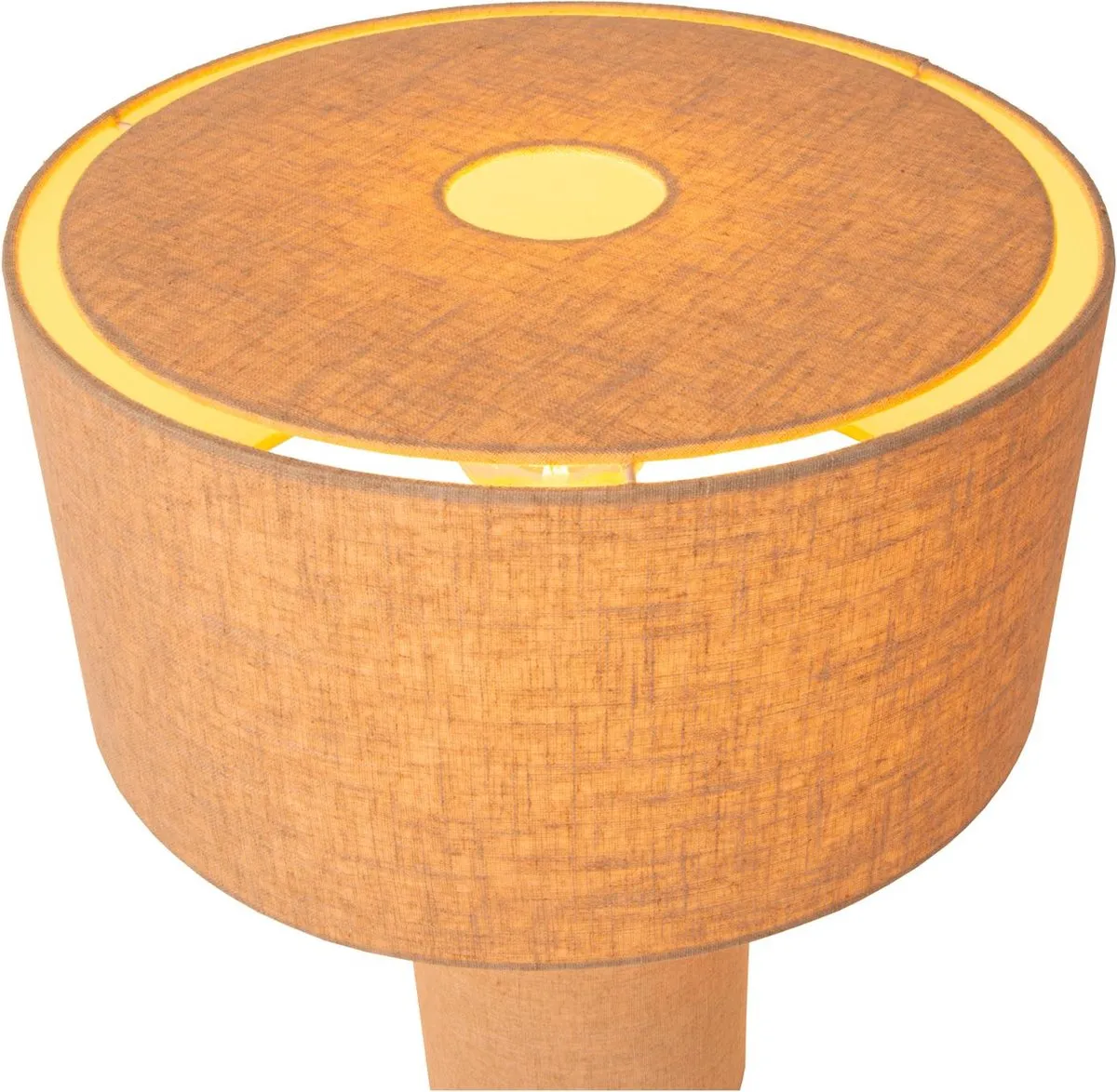 Lucide Leeroy Tafellamp E27 - 42cm Taupe