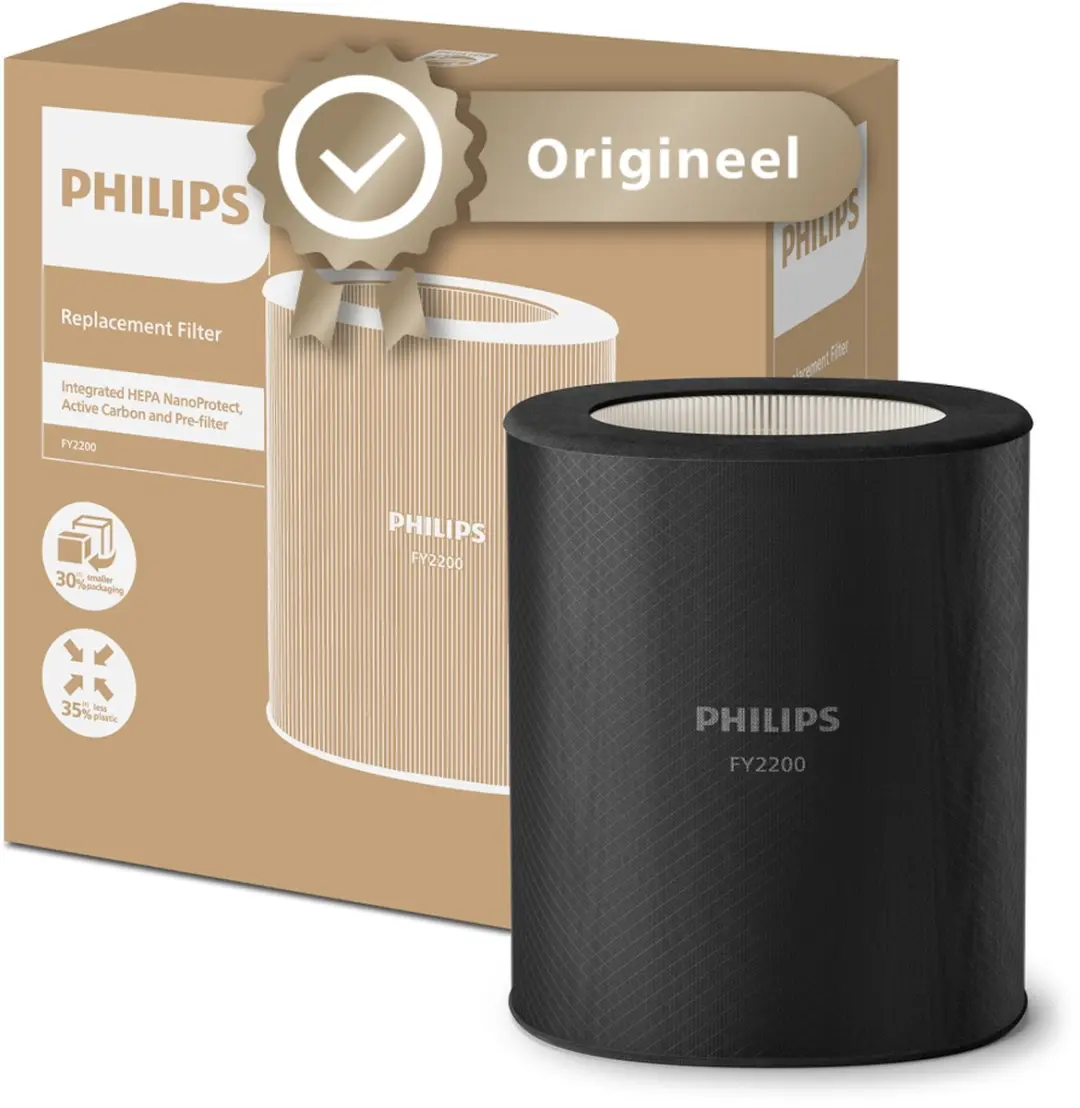 Philips FY2200/30 HEPA NanoProtectfilter - Grijs