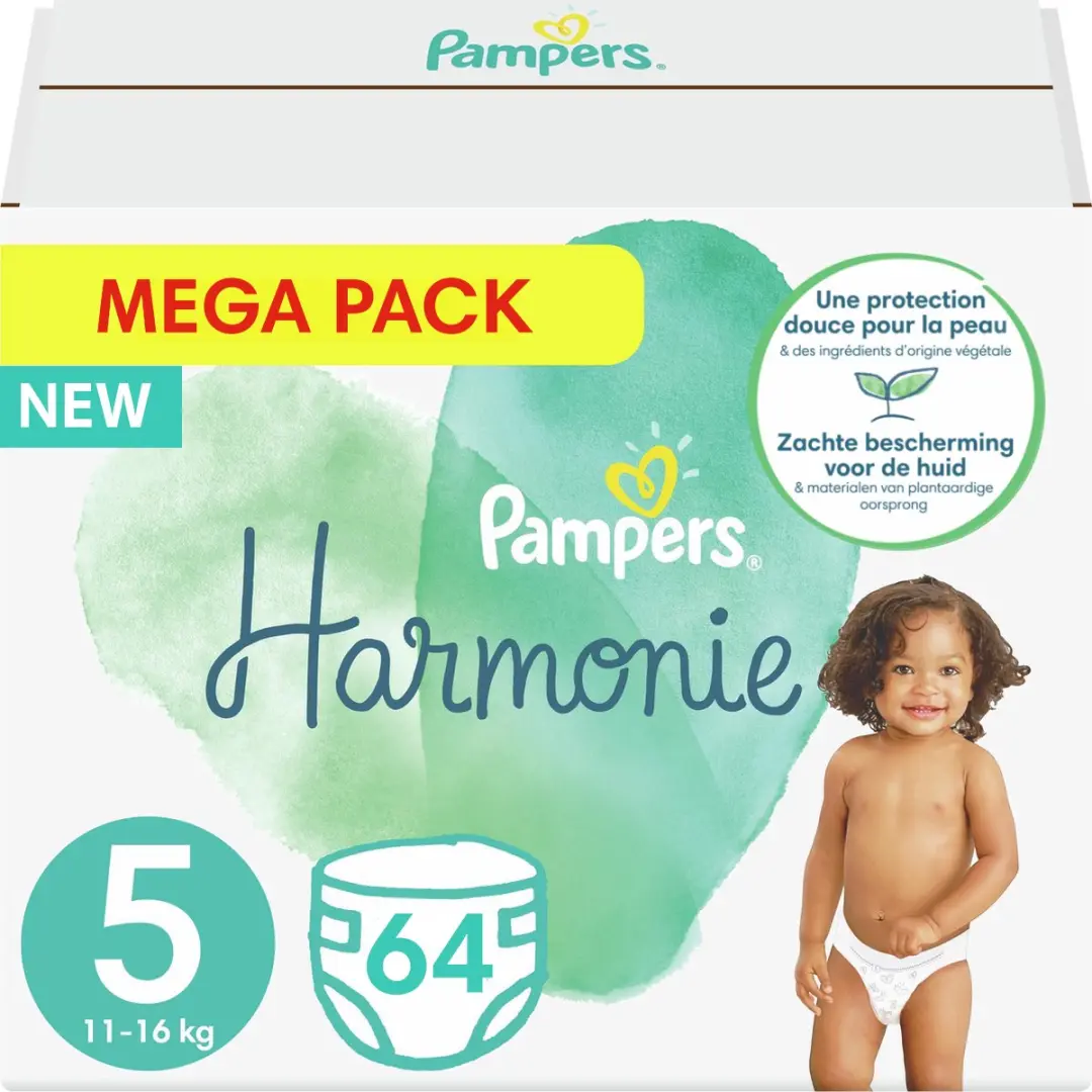 Pampers Harmonie Luiers Maat 5