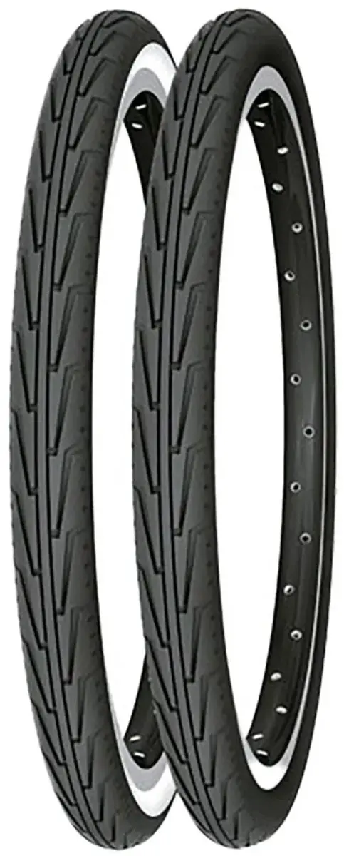 Michelin Diabolo City Acces Line 18x37 Band - Stadsfiets - 37-451 - Zwart/Wit