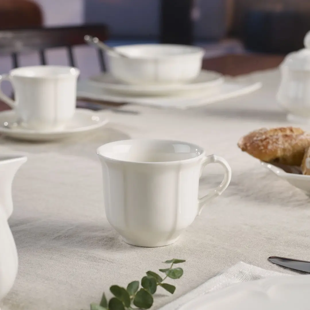 Villeroy & Boch Manoir Koffiekopje 120ml - Wit