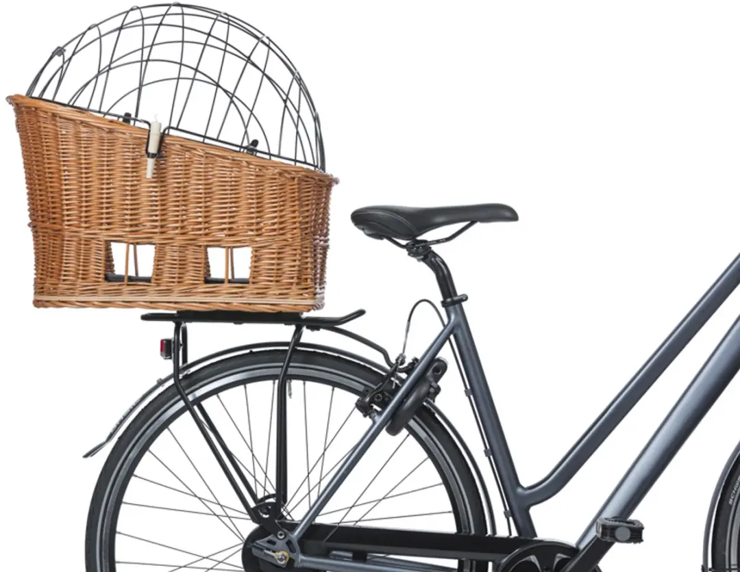 Basil Pasja Hondenfietsmand L - Achter - Bruin - 38L - afbeelding 6 van 6