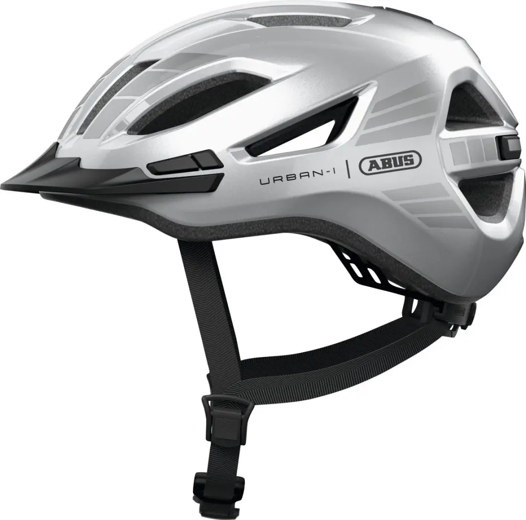 ABUS Urban-I 4.0 LR Helm - L 57-61cm - Zilver