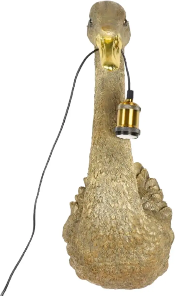 Countryfield Orwell Wandlamp Zwaan - Goud - 58 cm