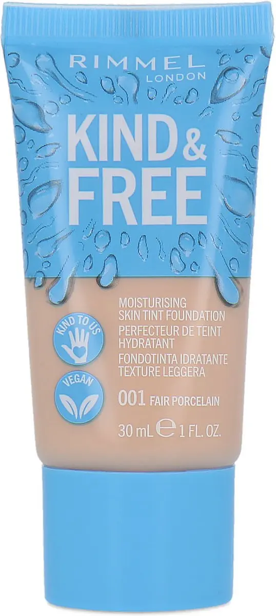 Rimmel London Kind & Free Foundation 001 Fair Porcelain