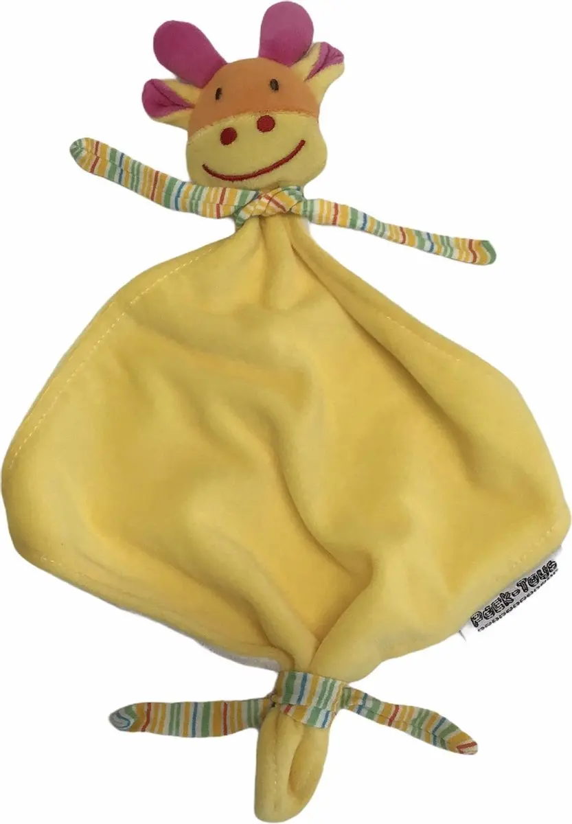 Simply For Kids Knuffeldoekje Giraf - Geel