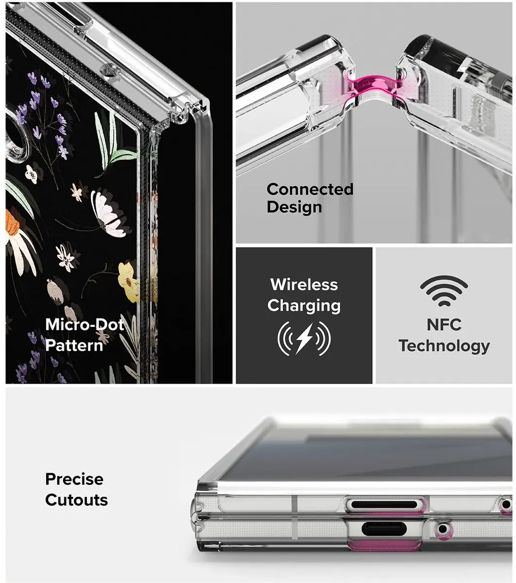 Ringke Fusion Design Hoesje Samsung Galaxy Z Fold 7 - Multicolor - afbeelding 6 van 6