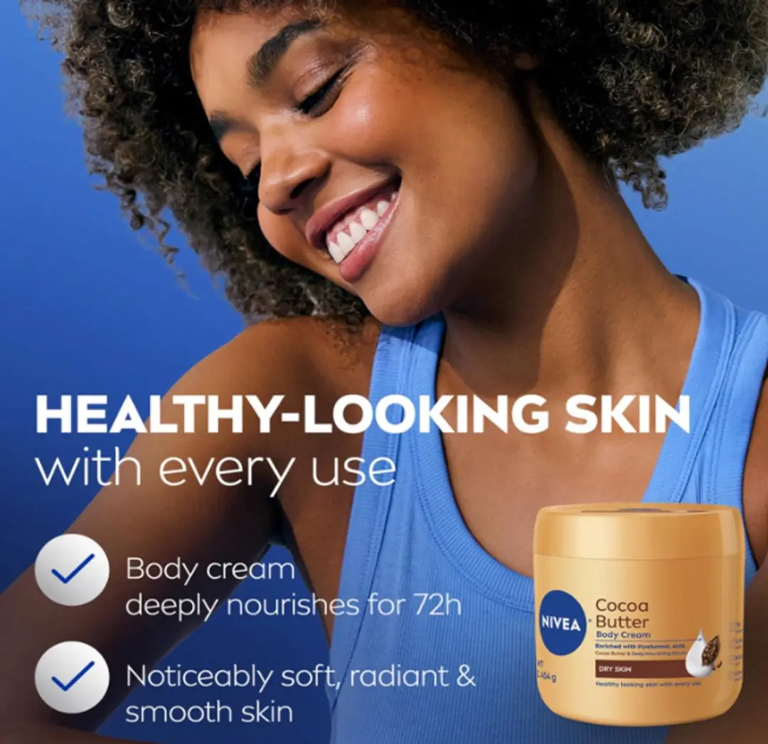NIVEA Cocoa Butter Lichaamscrème 454ml - afbeelding 3 van 5