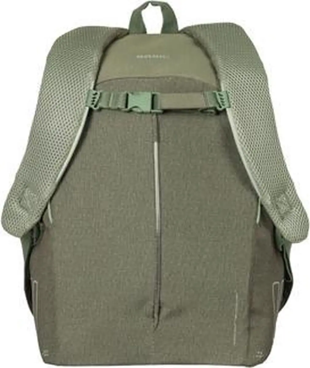 Basil B-Safe Commuter Rugzak 13L - Groen - 13 inch Laptop