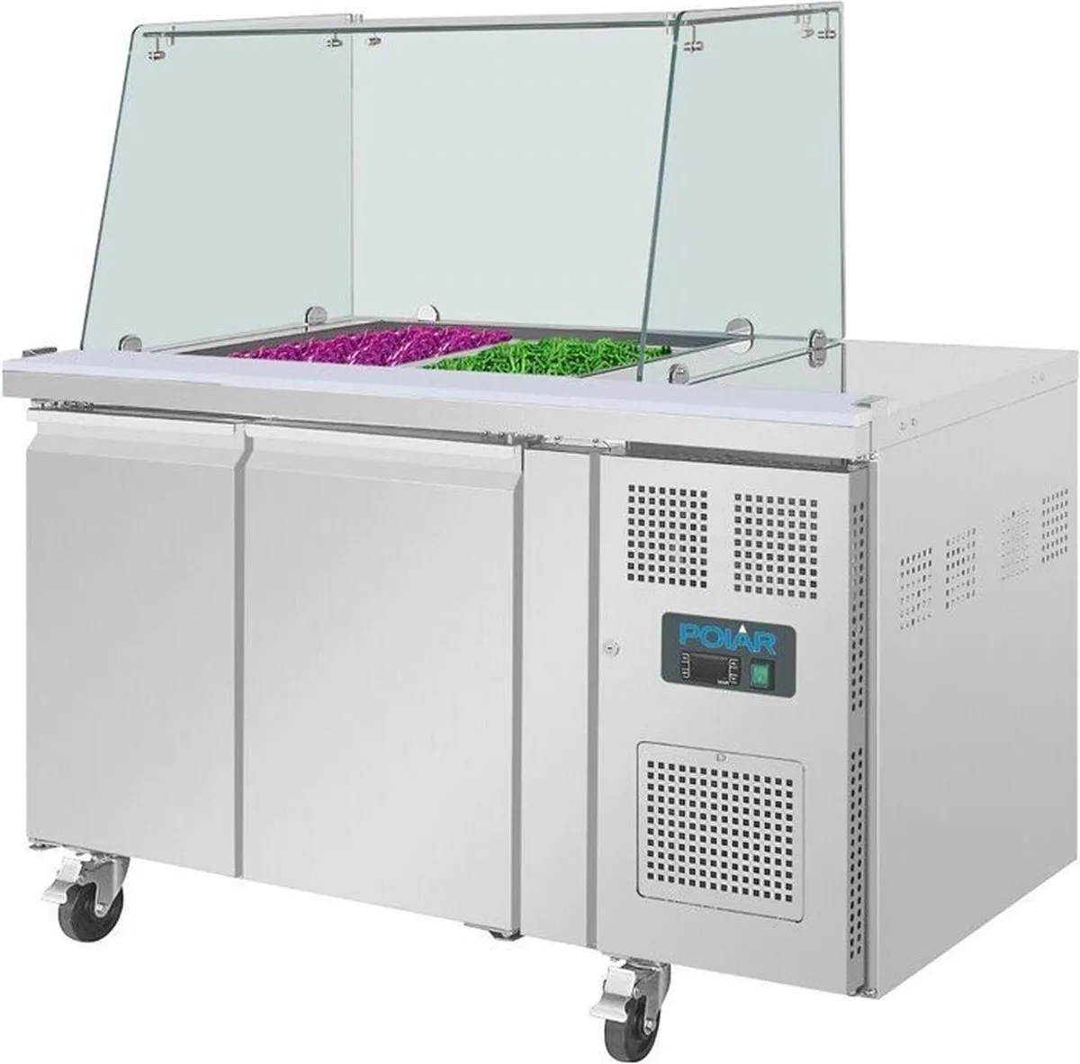 Polar U-Serie UA017 Tweedeurs Saladette - Grijs