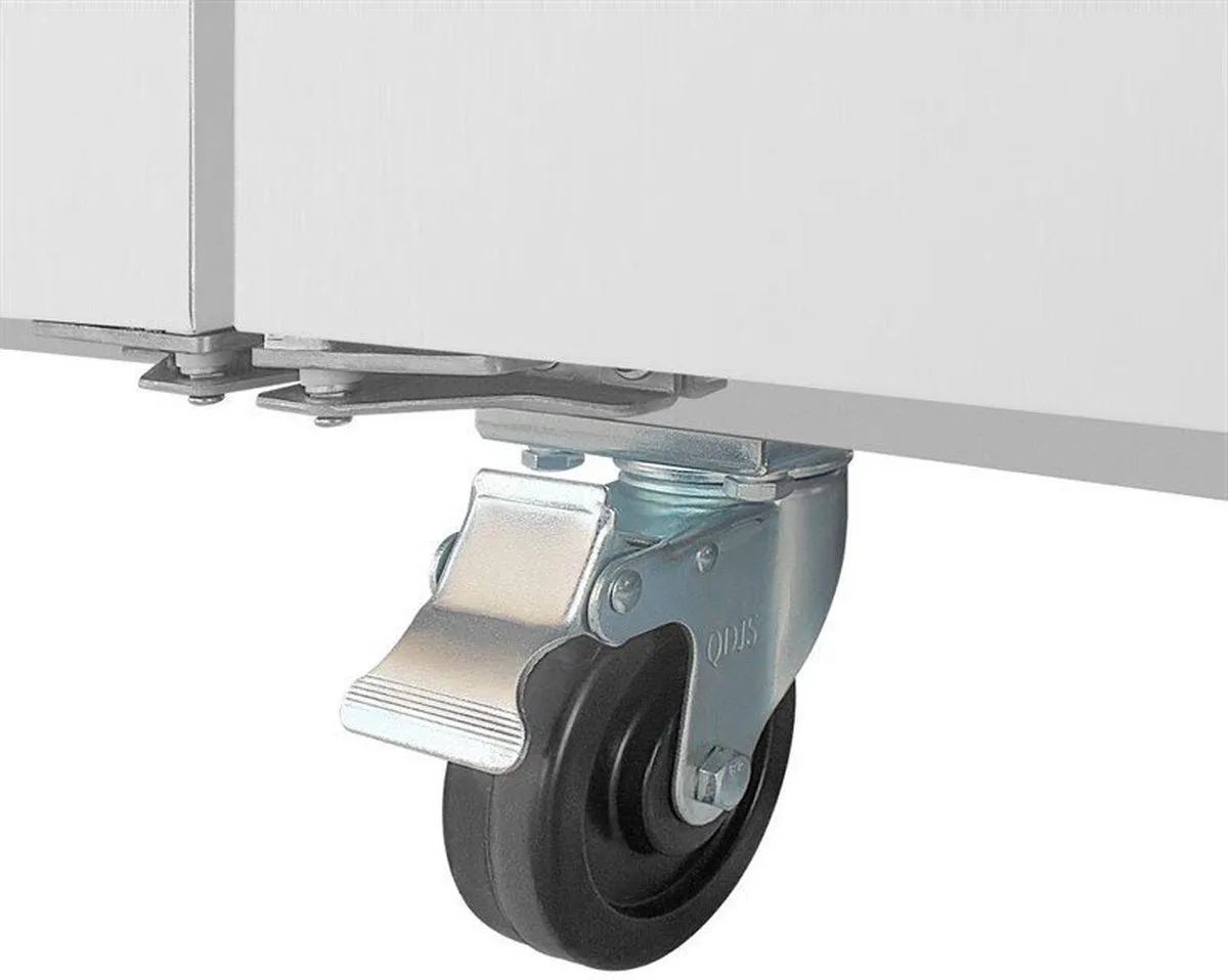 Polar U-Serie UA017 Tweedeurs Saladette - Grijs
