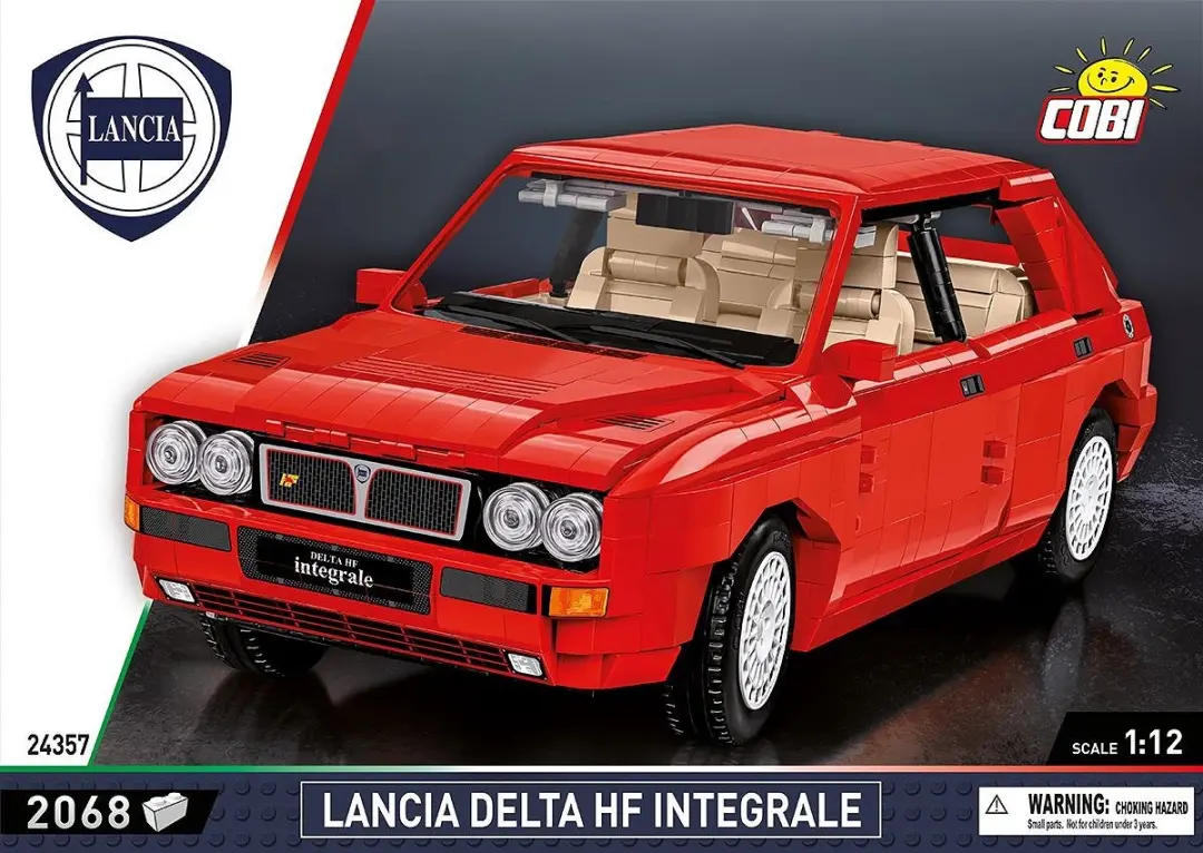 Cobi 24357 Lancia Delta HF Integrale - 2068 Stuks - Meerkleurig