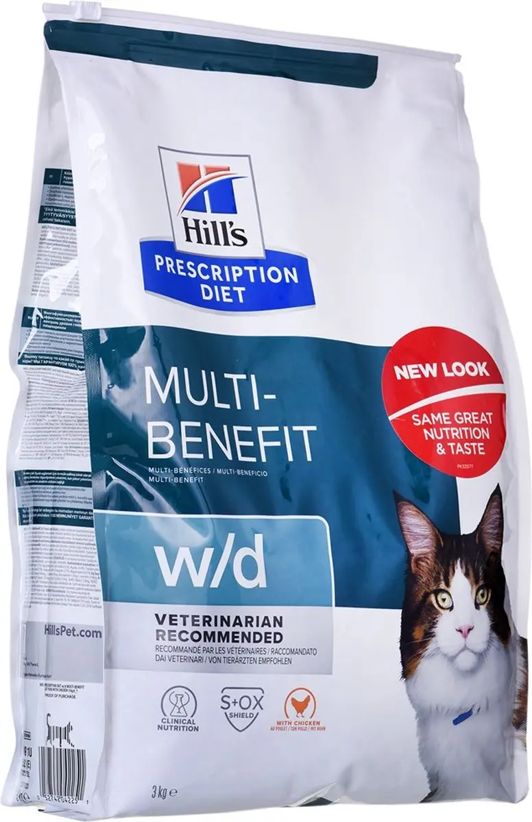 Hill's Prescription Diet w/d Kattenvoer Adult
