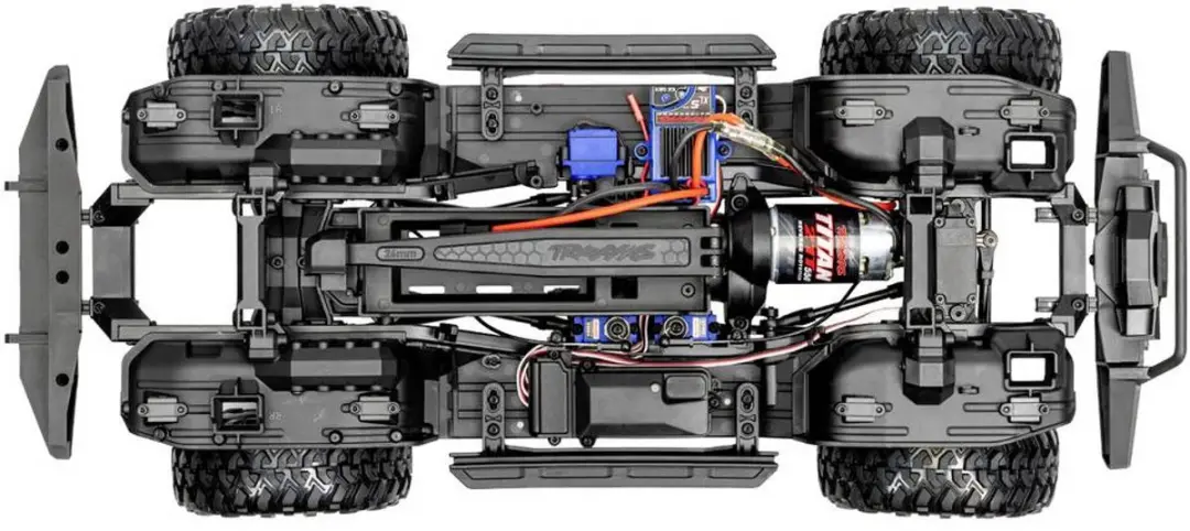 Traxxas TRX-4 Land Rover Defender 1:10 Brushed RC Auto - Zand