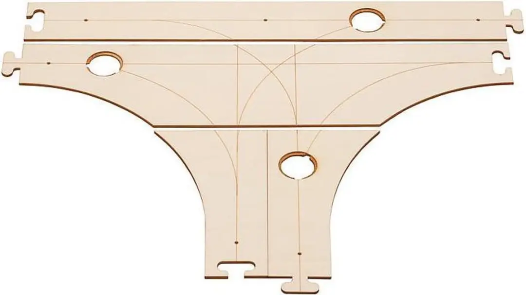 Faller Laser-Street T-splitsing Modelbouwset