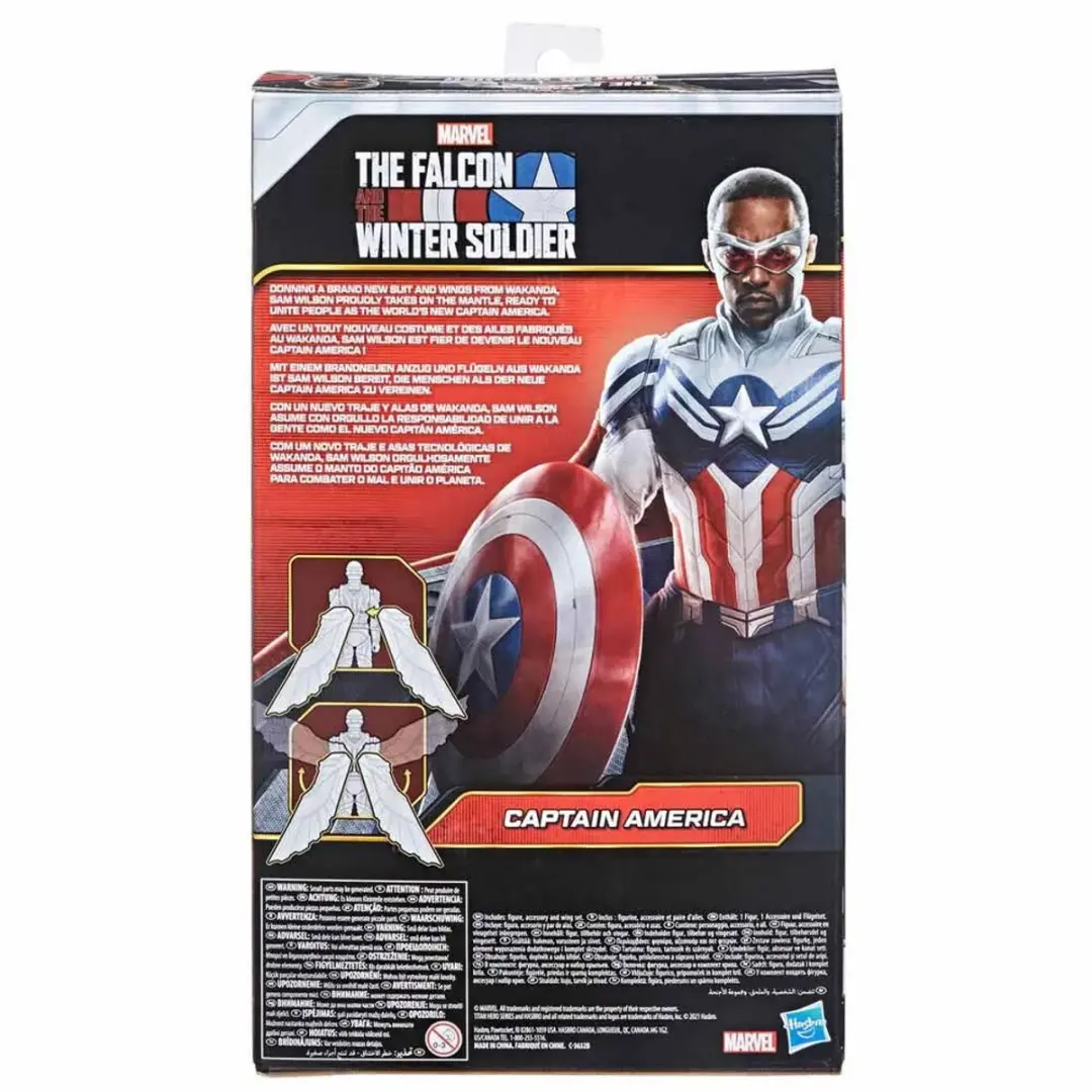 Marvel Avengers Titan Hero F2075 Speelfiguur - 30cm - Falcon The Wintersoldier