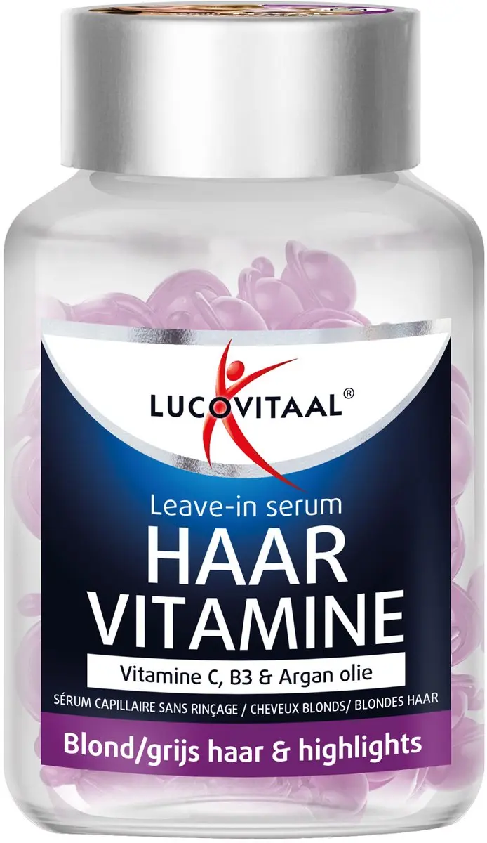Lucovitaal Haarvitamines Blond/Grijs 25 Capsules - 25mg