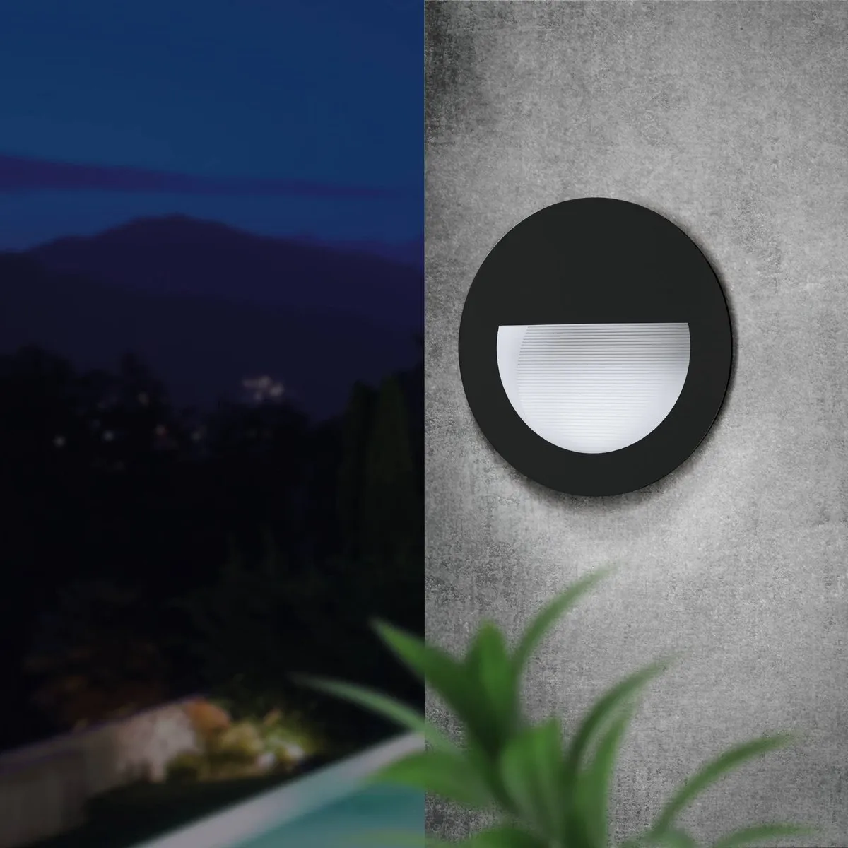 Eglo Aracena Inbouwarmatuur LED Ø12,5cm - Zwart