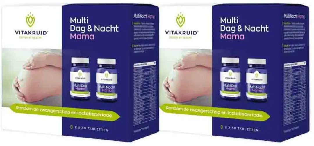 Vitakruid Multi Dag & Nacht Mama 120 tabletten
