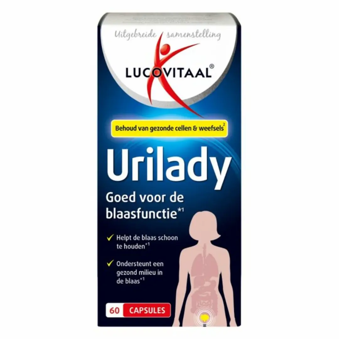 Lucovitaal Urilady 180g - 3x60 Capsules