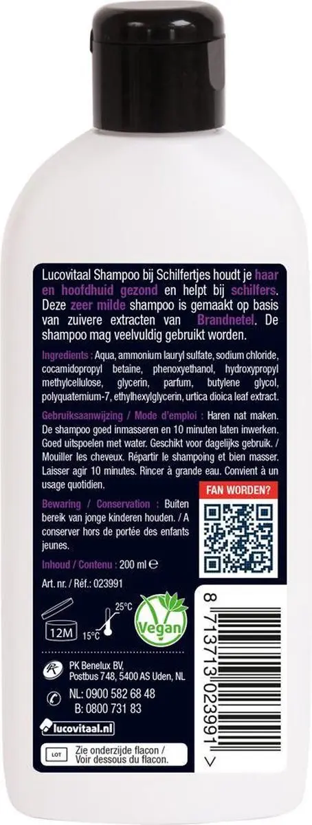 Lucovitaal Schilfertjes Shampoo 200ml
