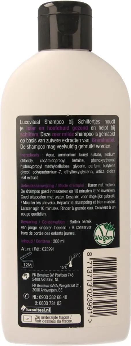 Lucovitaal Schilfertjes Shampoo 200ml
