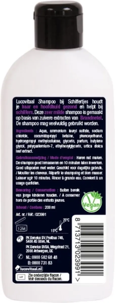 Lucovitaal Schilfertjes Shampoo 200ml