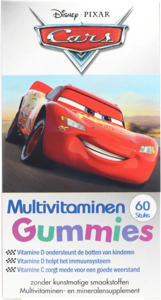 Disney Cars Kinder Multivitamine Gummies