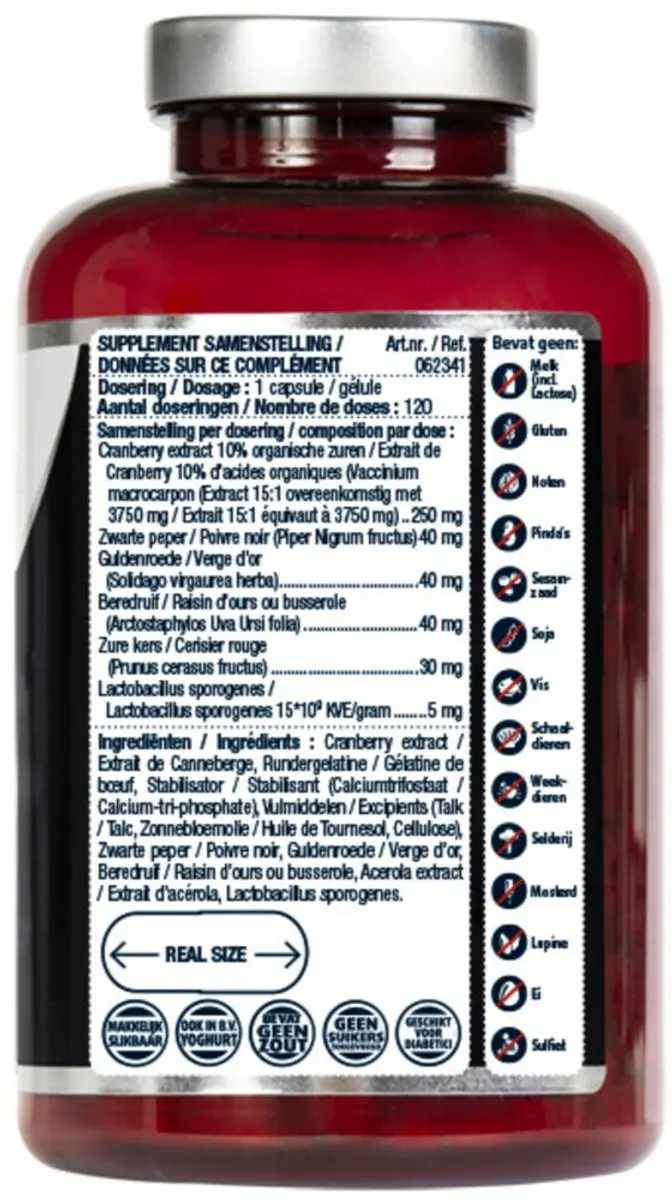 Lucovitaal Cranberry X-tra One a Day 240 capsules