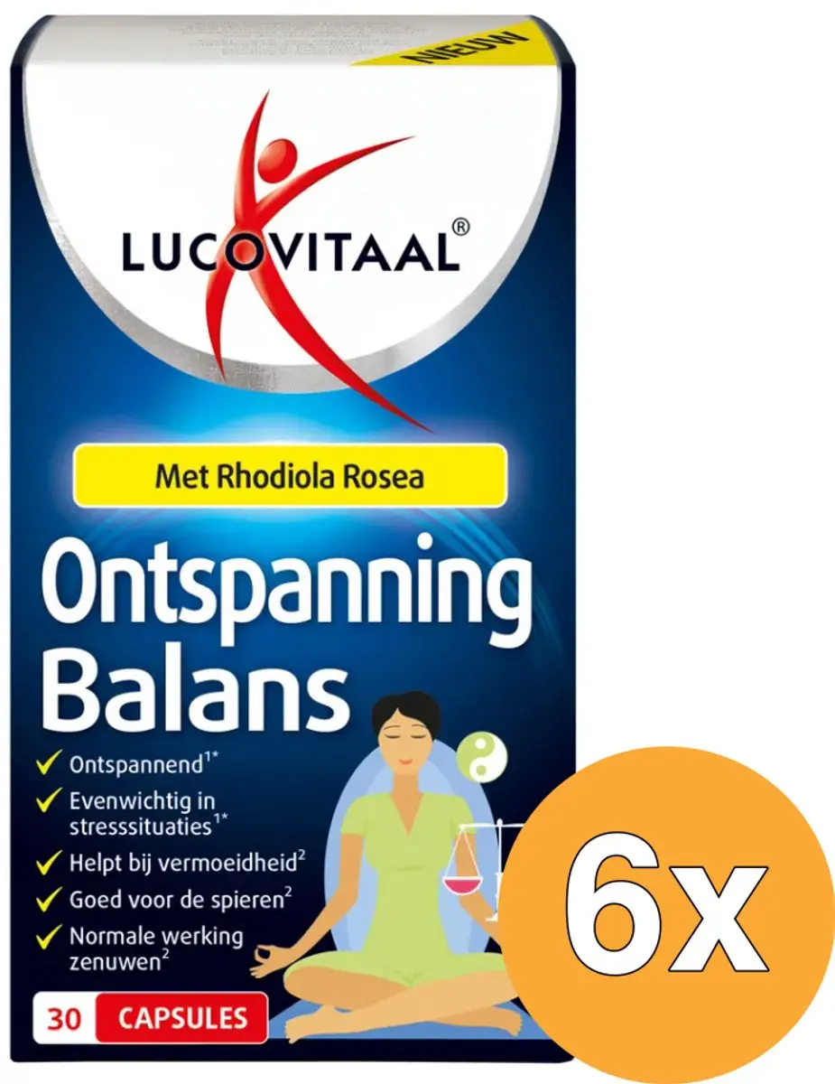 Lucovitaal Ontspanning Balans 60 Capsules