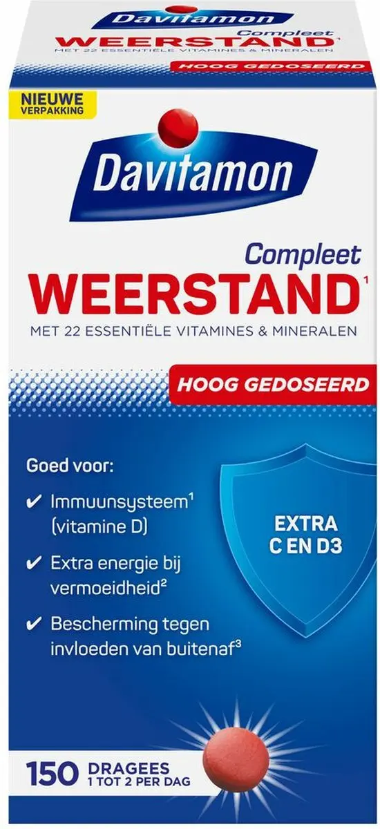 Davitamon Compleet Weerstand Hoog Gedoseerd - 300g