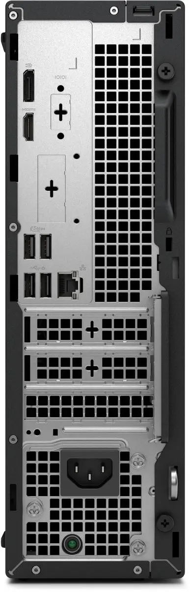 Dell Pro QCS1250 i3-14100 Slim PC - 16GB DDR5 512GB SSD - Zwart