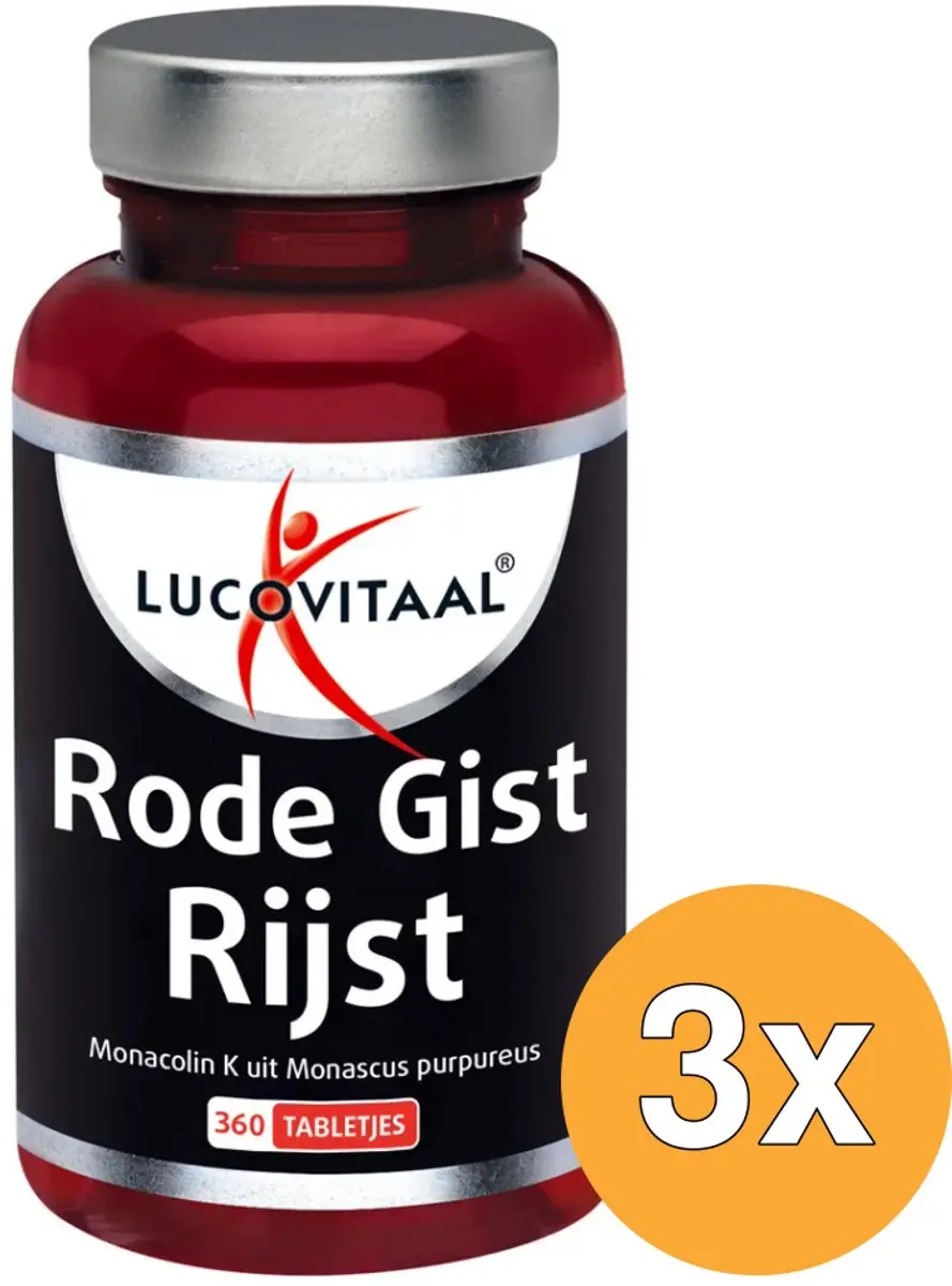 Lucovitaal Rode Gist Rijst 720 Tabletten