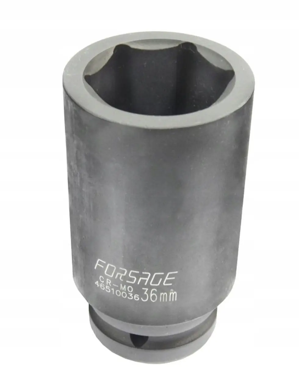 Forsage Diepe Dopsleutel 21mm - CrMo Zwart