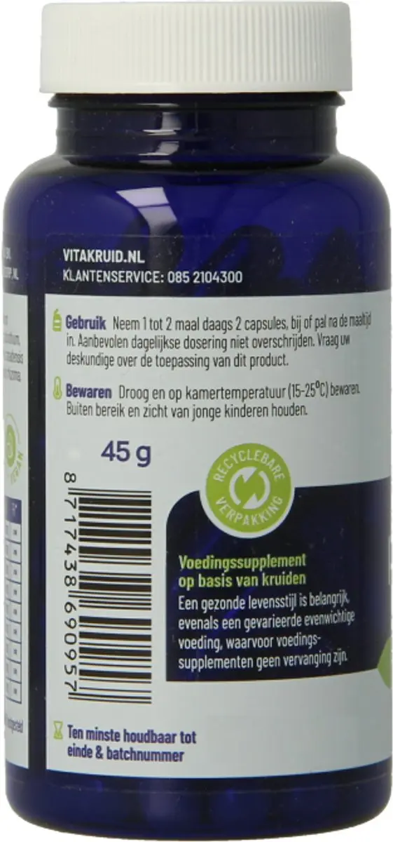 Vitakruid PARA-DTX 60 Vegicaps - 60 Stuks - afbeelding 6 van 6
