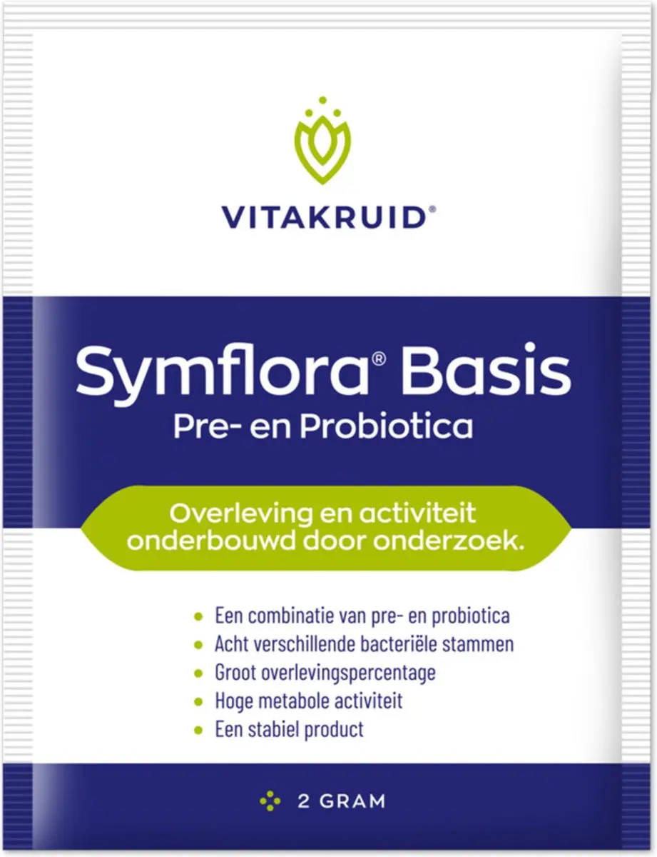 Vitakruid Symflora Basis 60 Sachets