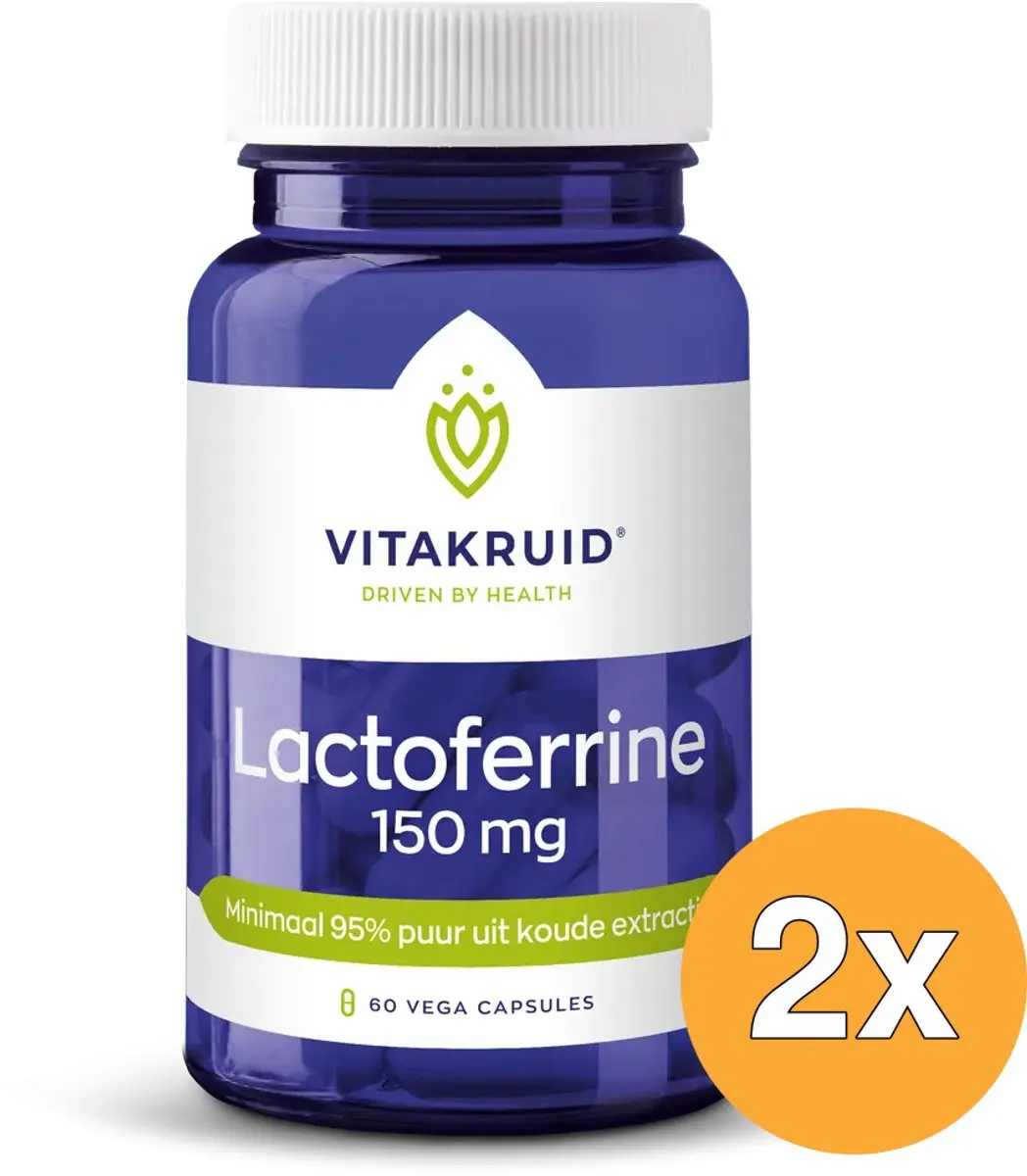 Vitakruid Lactoferrine 150mg - 120 Vegacapsules