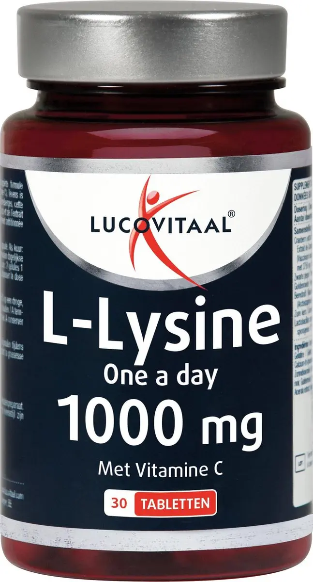 Lucovitaal L-Lysine One a Day 1000mg Voedingssupplement