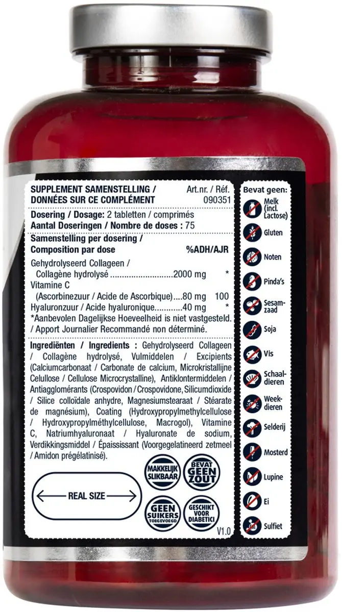 Lucovitaal Super Collageen Maxipot 150 tabletten