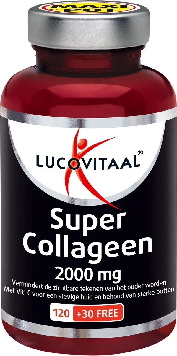 Lucovitaal Super Collageen Maxipot 150 tabletten