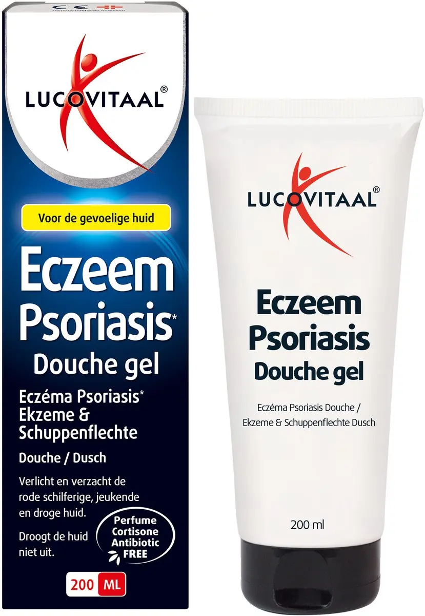 Lucovitaal Eczeem Psoriasis Douchegel 200ml
