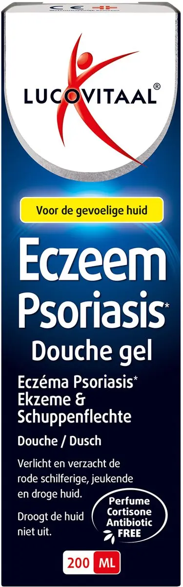 Lucovitaal Eczeem Psoriasis Douchegel 200ml