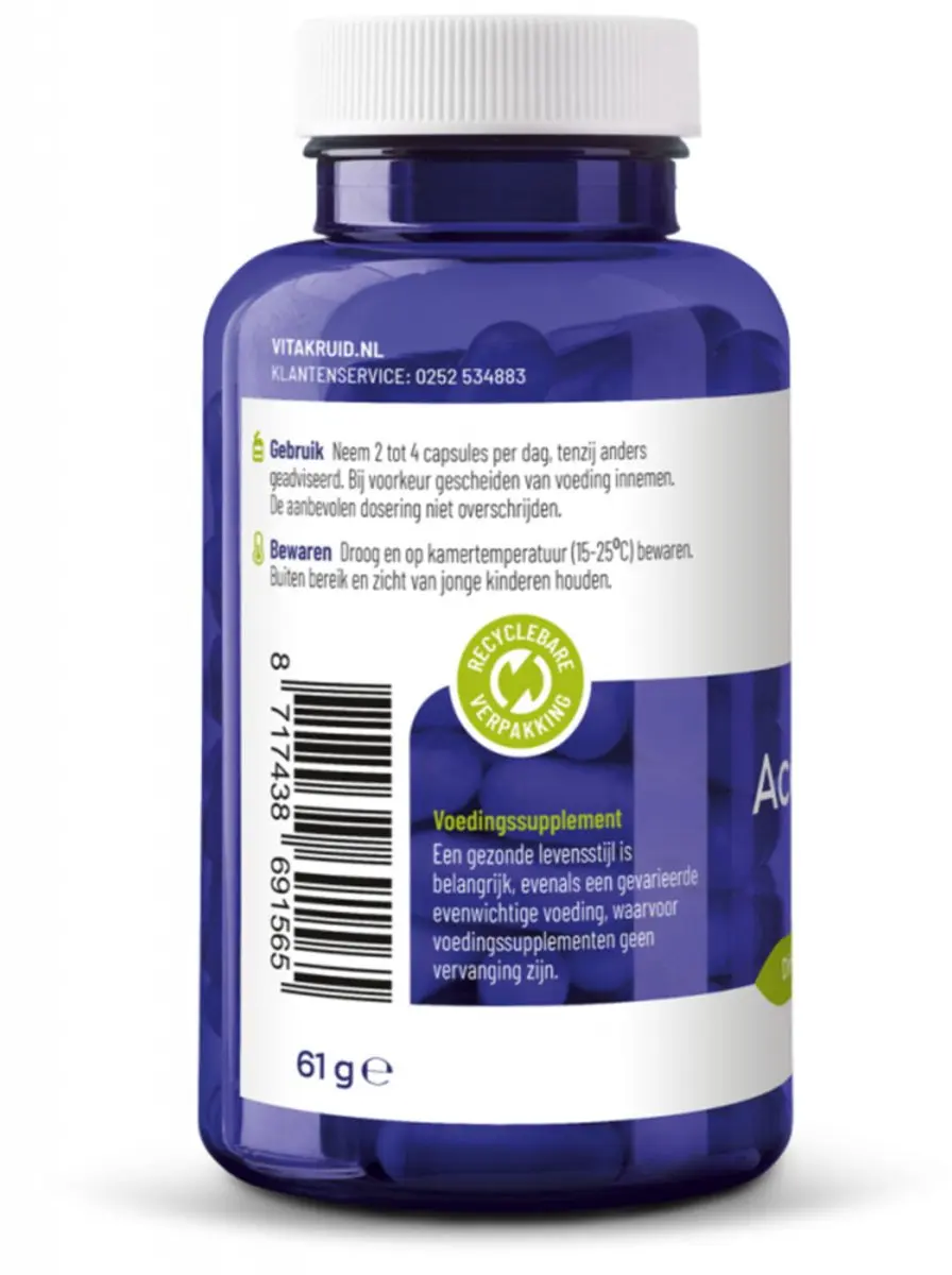 Vitakruid Acetyl L-Carnitine 500mg